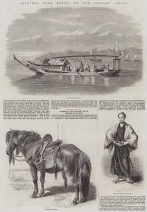 Vázlatok Japánból alkotó: Harrison William Weir